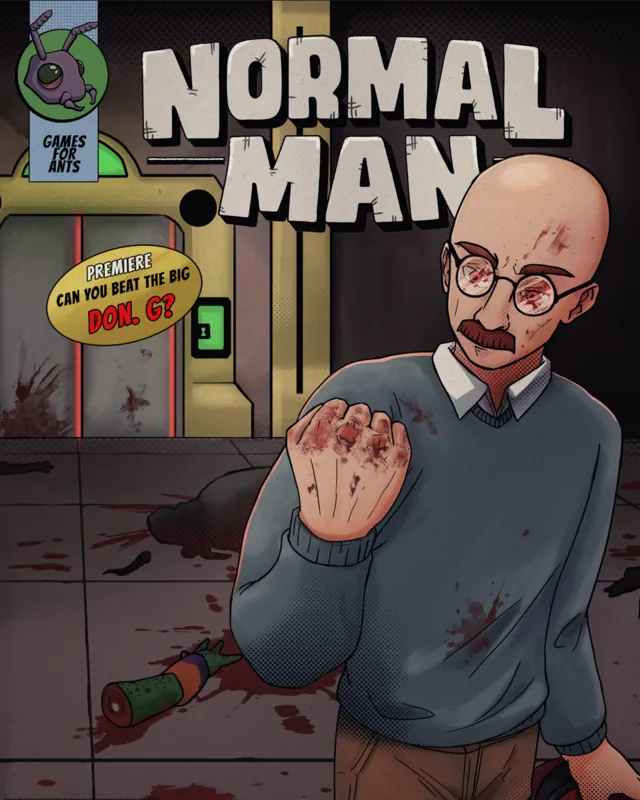 Normal Man — an indie game Eden Loader helped develop.