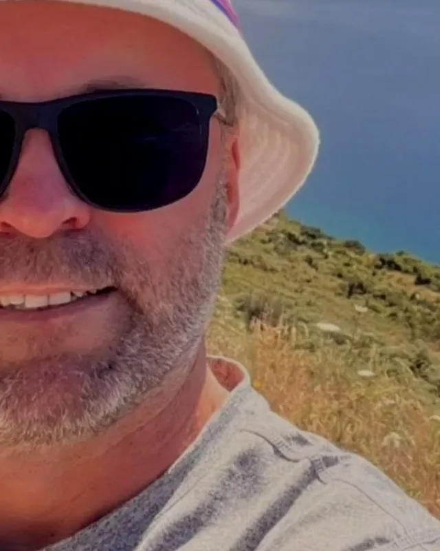 Trevor Loader exploring New Zealand — off the clock.